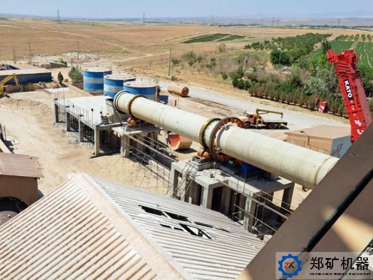 伊朗200tpd活性石灰煅燒設備